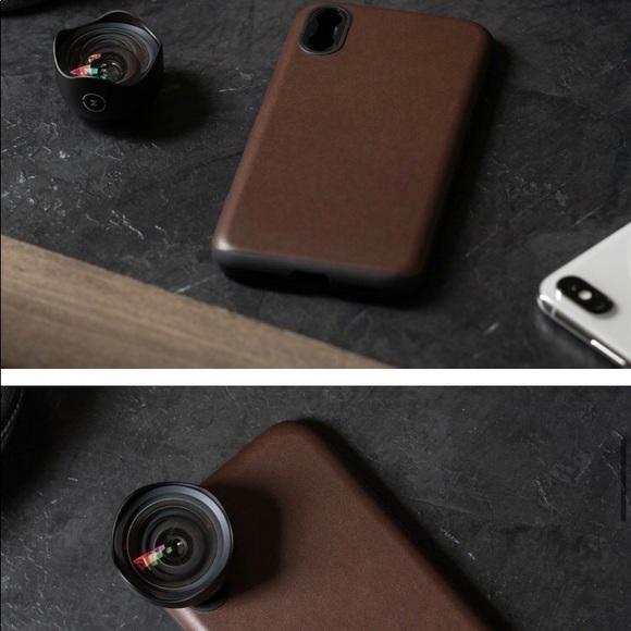 IPHONE CASE RUGGED LEATHER MOMENT XS MAX NWT - Picture 2 of 9